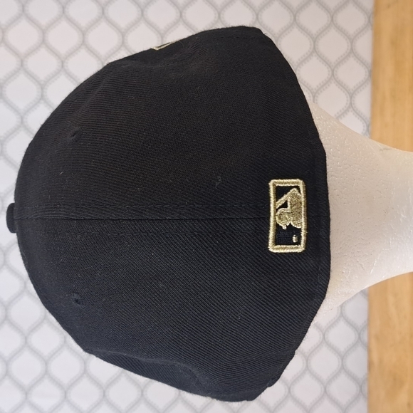 New Era Miami Marlins "305" 59fifty black and gold size 7 fitted baseball hat - Picture 5 of 11